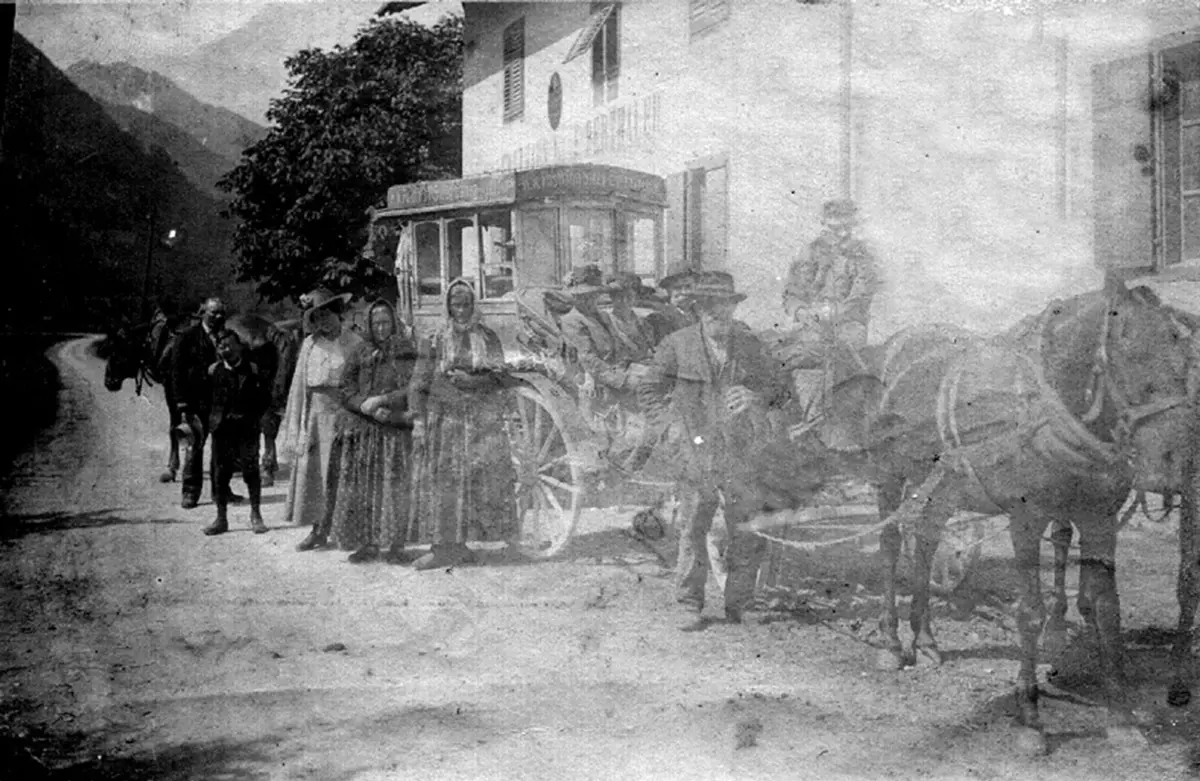 Blaas 1897, Gründung mit Pferdefuhrwerk, Familienbetrieb im Lechtal